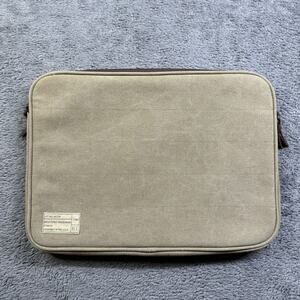 Hex Alliance Laptop Sleeve Case Soft Padded 14" Army Green Fleece Lined